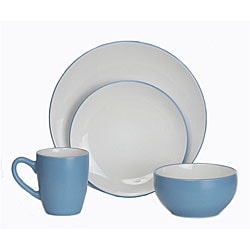 Everyday Blue and White 16-piece Dinner Set