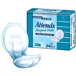 Attends Regular-shaped Day Pads (Case of 96)