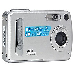Polaroid 8.0MP Digital Camera with 4x Digital Zoom (Refurbished)