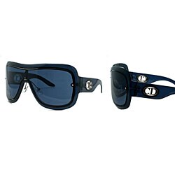 Christian Dior Look/s RQR Navy Oversized Sunglasses
