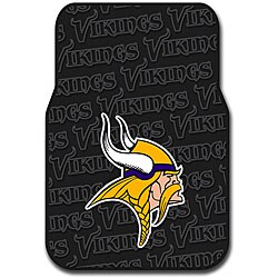 Minnesota Vikings 2-piece Front Floor Mat Set