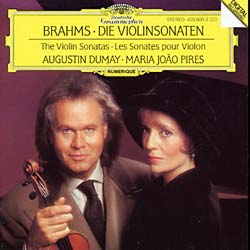 Dumay/Pires - Brahms: Violin Sonatas Op. 78, 100& 108 [Import]