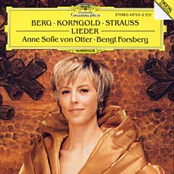Von Otter/Gorsberg - Berg: Sieben Fruhe Lieder/Streuss: Lieder V