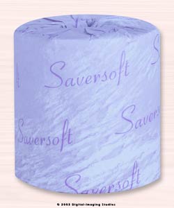 Saversoft 2-ply Toilet Paper Roll (pack of 96)