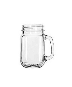 Libbey 16 Oz. Clear Drinking Jar (Case of 12)