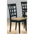 Lattice-style Chairs (Set of 2)