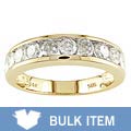 14k Yellow Gold 1ct TDW Diamond Band (Case of 2)