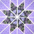 Lilac Kaleidocope Fabric Kit (24 Quilt Blocks)