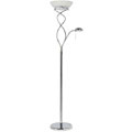 Narella Chrome Floor Lamp