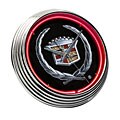 Cadillac Crest Neon Clock