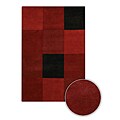 Hand-tufted Contemporary Mandara Wool Rug (7'9 x 10'6)