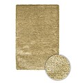Hand-woven Majesta Beige Shag Rug (8' x 11')