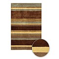 Handmade Contemporary Mandara Rug (8' x 11')