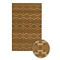 Handmade Bella Transitional Wool Rug (8' x 11')