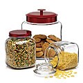 6-piece Anchor Hocking Storage Jar Set