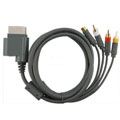 AV Composite and S-Video Cable for Microsoft Xbox 360