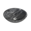DeNovo Grey Marble Vessel Sink Set