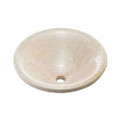 DeNovo Cream Marfil Cone Stone Vessel Sink Set