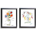 Picasso 'Dance of Youth' & 'Petite Fleurs' Canvas Set
