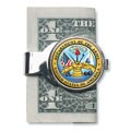 Free relevant hints on money jar donations Silvertone JFK Army Money Clip
