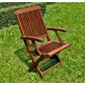 Acacia Folding Armchairs (Set of 2)
