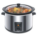 Stainless Steel 5.5-quart Slow Cooker
