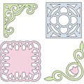 Cuttlebug 2x2 Die Set (Set of 4)