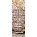Narrow 5-tier Iron Folding Bakers Rack