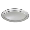 16-inch Stainless Steel Oval Serving Platter
