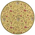 Handmade Elite Traditional Wool Rug (8' Round)