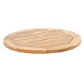 24-inch Round Teak Lazy Susan