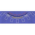 Blue Blackjack Felt Layout