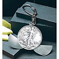 American Coin Treasures Walking Liberty Half Dollar Pocket Knife/ Key Ring