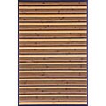 Beige Bamboo Area Rug (5' x 7')