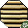 Gray Bamboo Rug (3' Octagonal)
