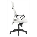 Miami White Leatherette Office Chair