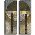 John Kime 'Geo Pattern' 2-piece Art Set