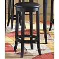 Newport Black Swivel Counter Stool (Set of 2)