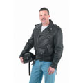 Legend Men's Motorcycle Leather Jacket