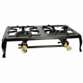 Buffalo Tools Double Burner Portable Cast Iron Stove