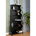 Free handy guideline for garden treasures patio furniture parts swing Five-tier Antique Black Bookshelf/ Display Cabinet