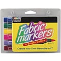 Uchida Brush Tip Fabric Markers (Pack of 6)