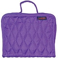 Yazzii Purple Quilted-cotton Six-compartment Scrapbooking Organizer