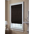 Black Twill Roman Shade (27 in. x 72 in.)
