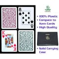 Copag Green/ Burgundy Playing Cards (Two Decks)