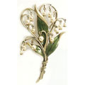Sweet Romance Lily of the Valley Pin
