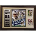 Emmitt Smith 12x18 Custom Framed Print and Cards