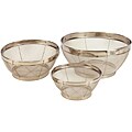 Cook Pro 3-piece Stainless Steel Mesh Colander Set