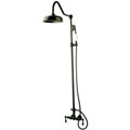 Vintage Oil-Rubbed Bronze Rainfall Shower Combination Set