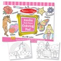 Girl's Jumbo Coloring Pad